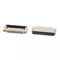 1.5H Right Angle 0.5mm Pitch FPC Connector SMT ZIF Type 4-60Pin